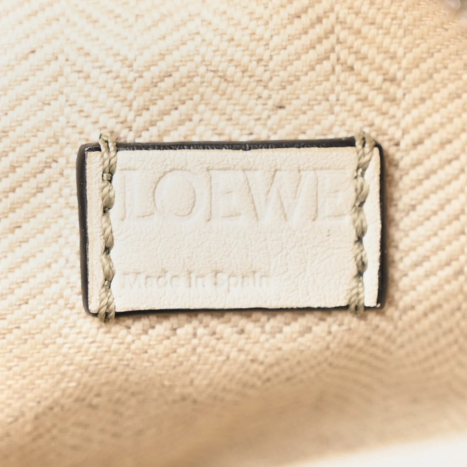 Calfskin Mini Puzzle Bag Soft White Rosemary - Top Club
