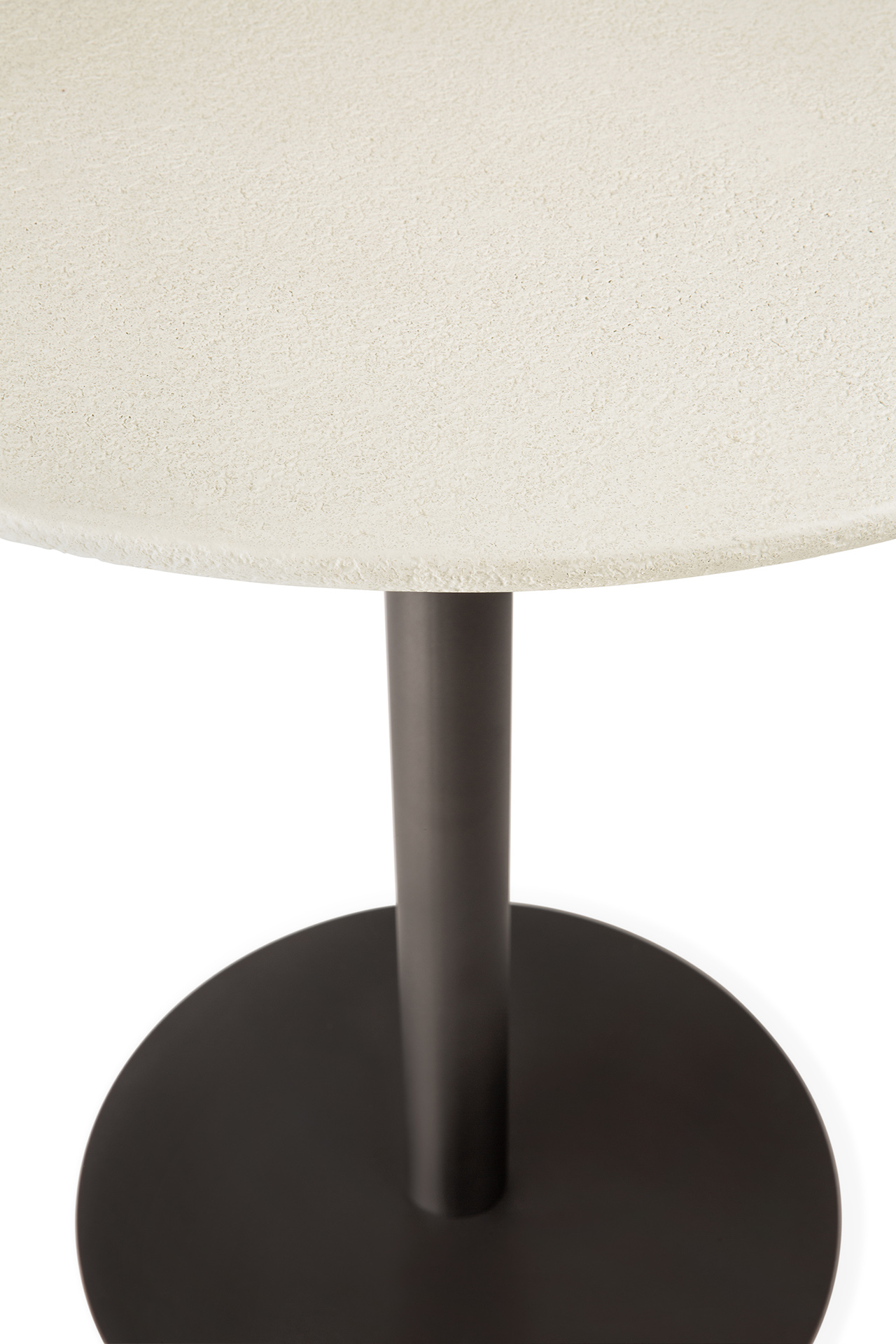 Ethnicraft - Blend eettafel rond - 70 cm - microcement