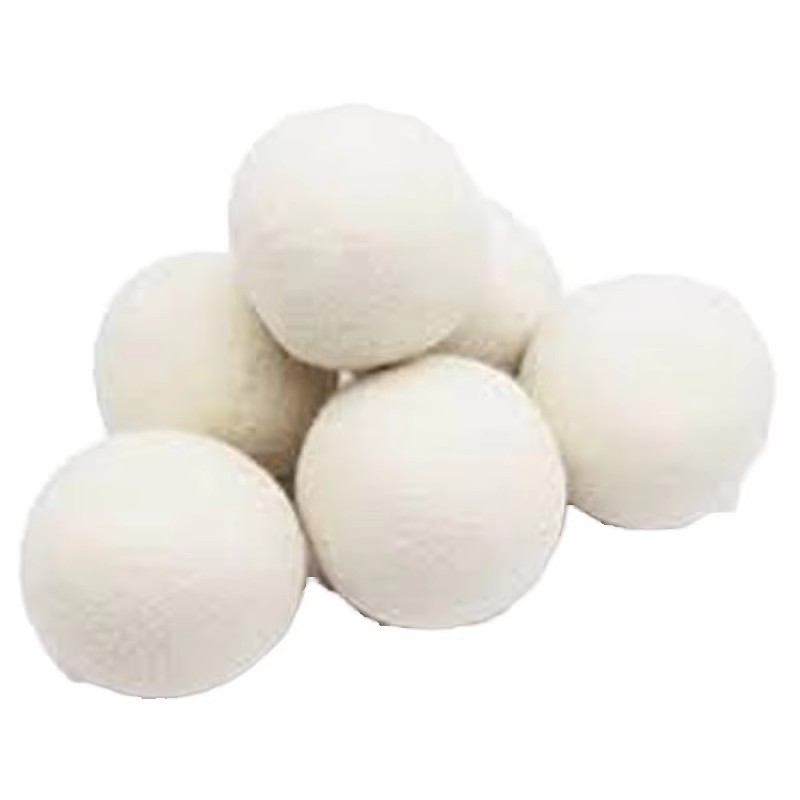 XL Dryer Balls 100% New Zealand Wool Reusable Eco-Friendly Reduces Drying Time Static 7cm Washing Machine