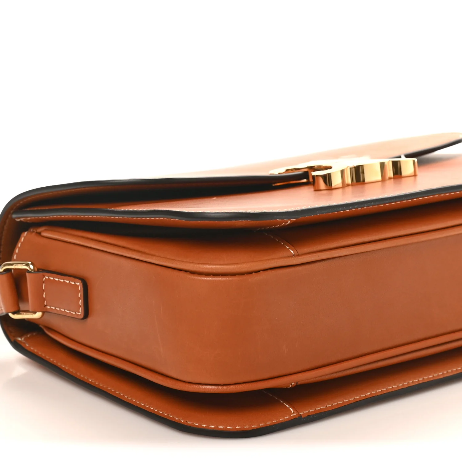 Natural Calfskin Medium Triomphe Tan - Top Club