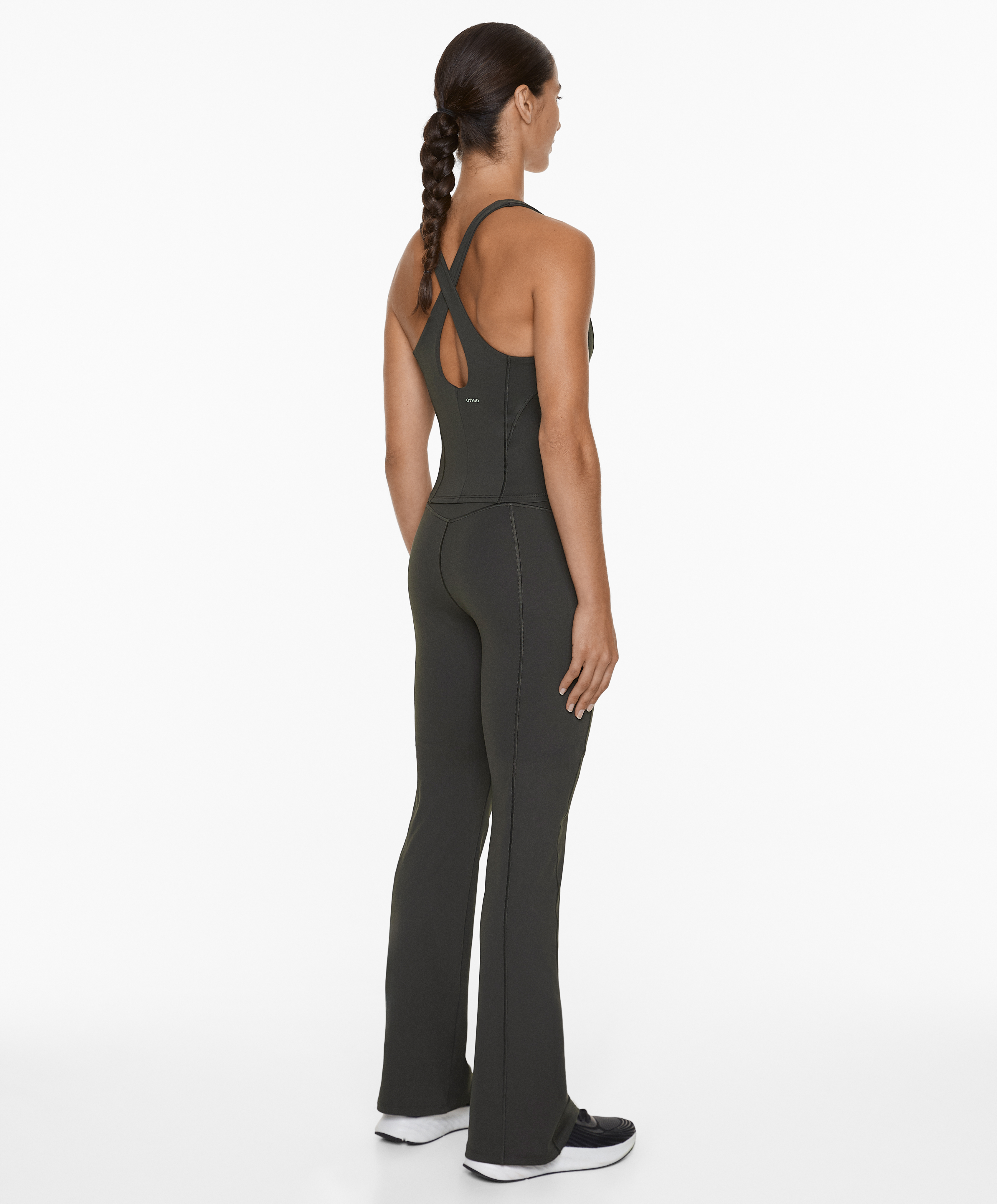 OYSHO Comfortlux tank top with overlocking detail