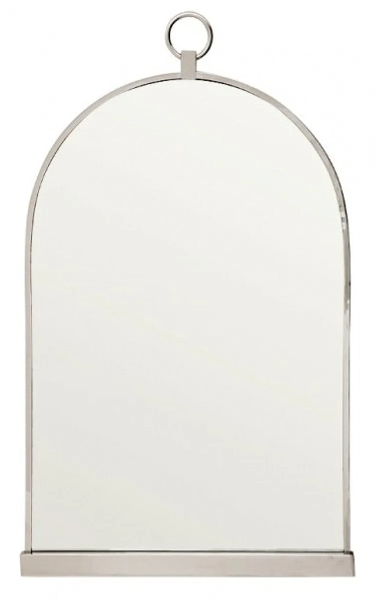 Luxury wall mirror wall mirror nickel-plated metal - heavy version - 93 x 56 cm