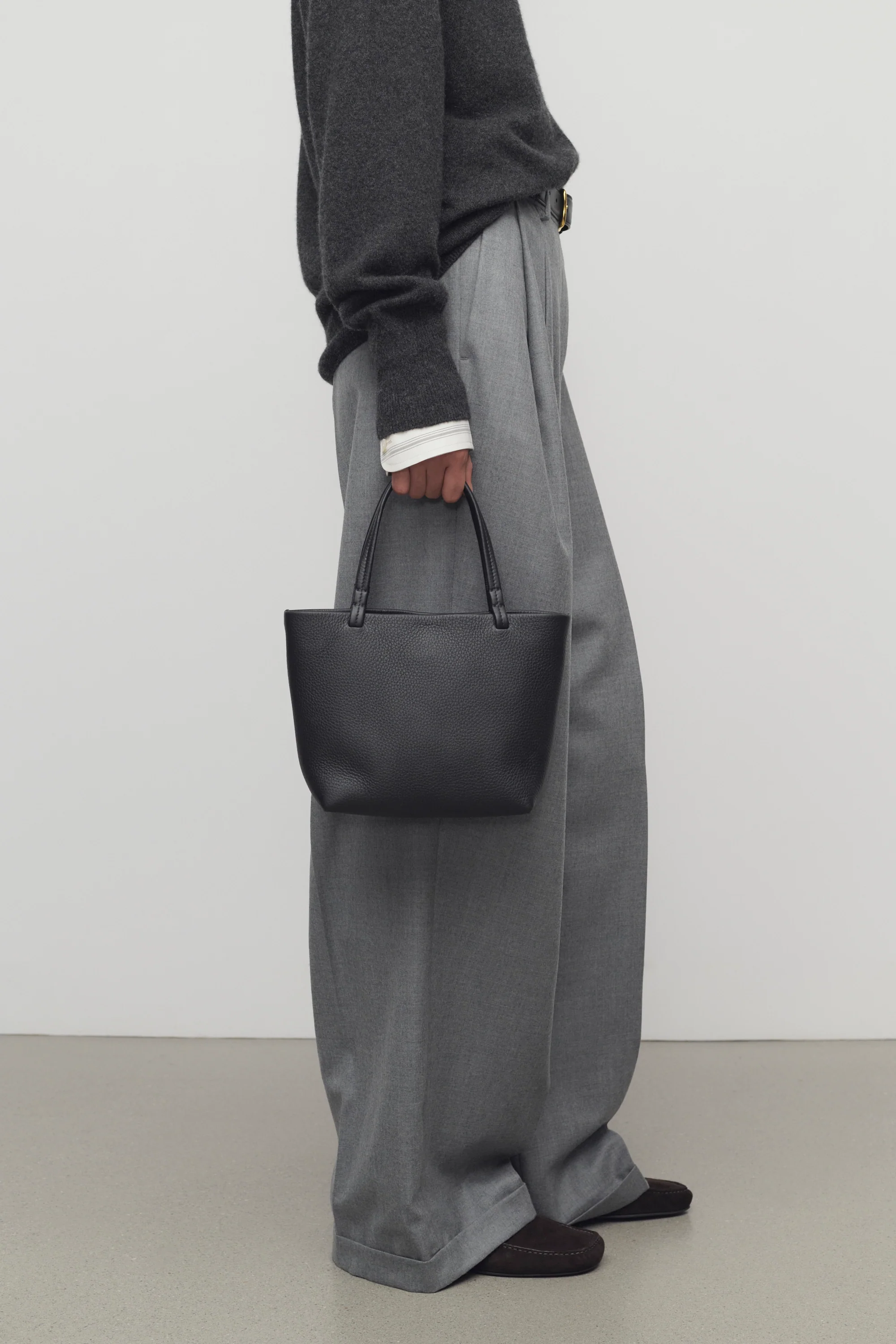 Small Park Tote Bag in Leather - Top Club