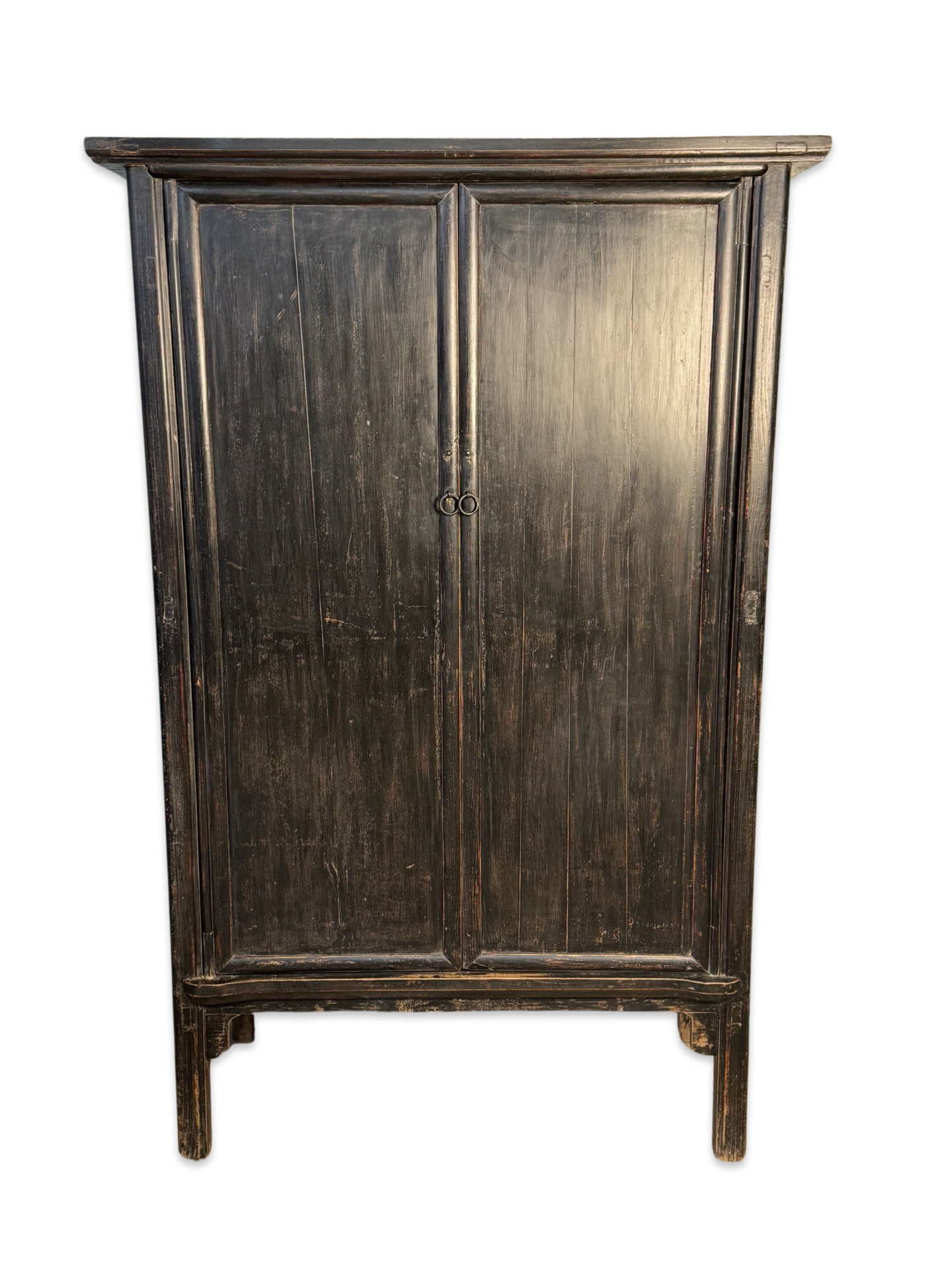 Wandkast zwart 2 deurs Kast 2Dr zwart/f uniek