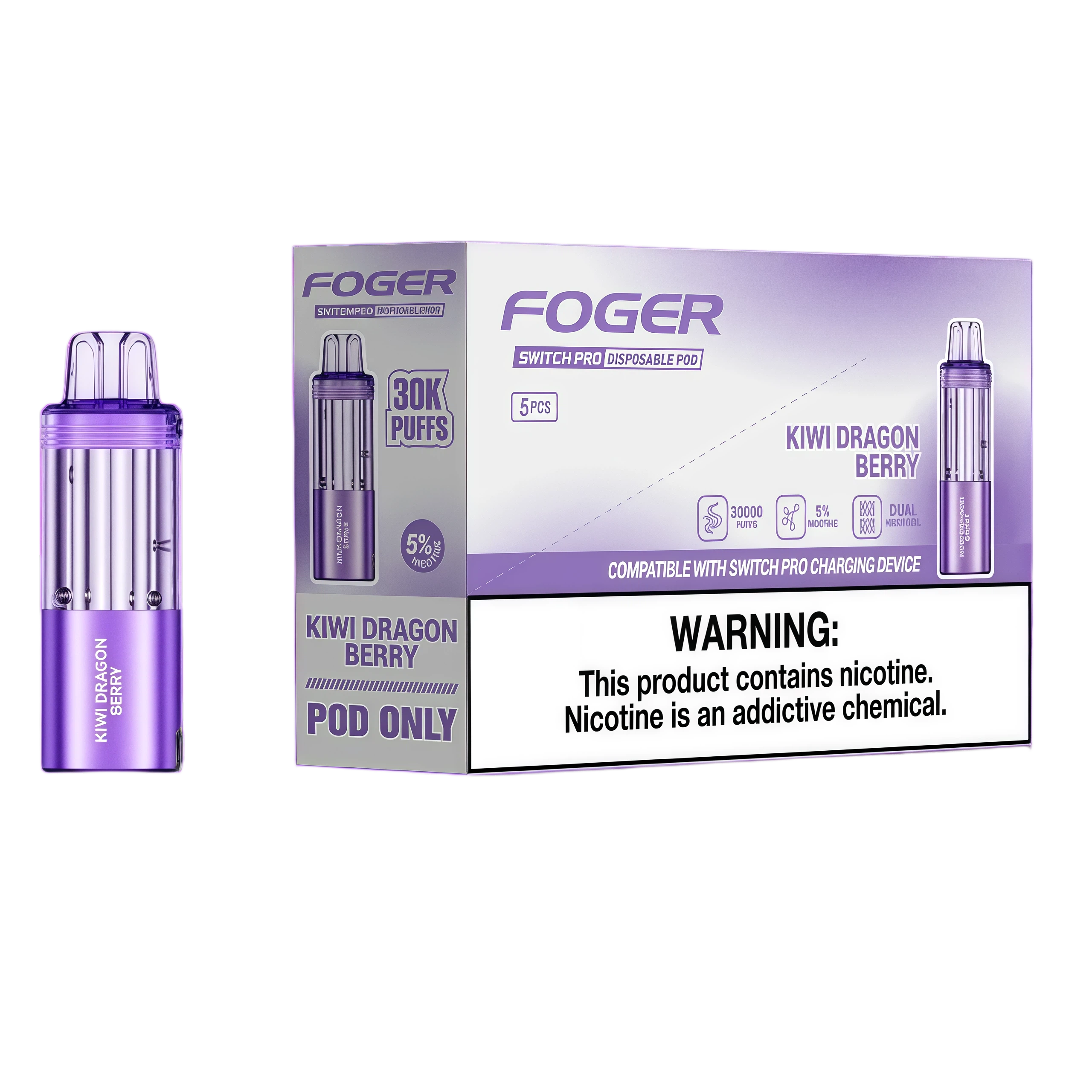 Kiwi Dragon Berry - Foger Vapes