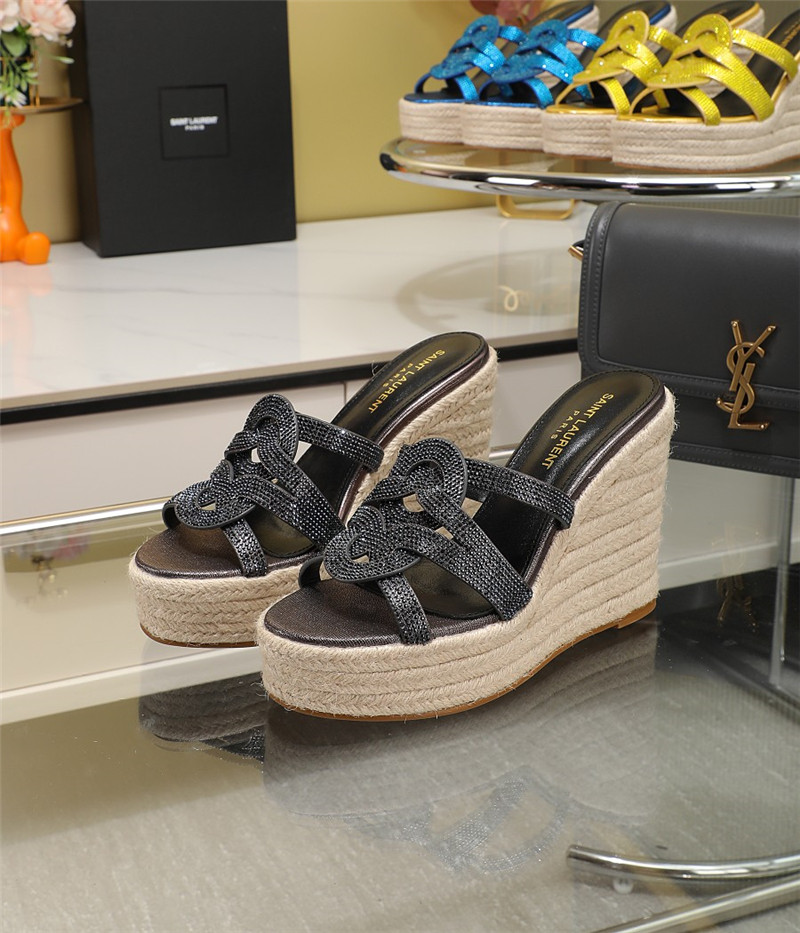 YSL High Platform Slippers - Sneaker Replica Workshop