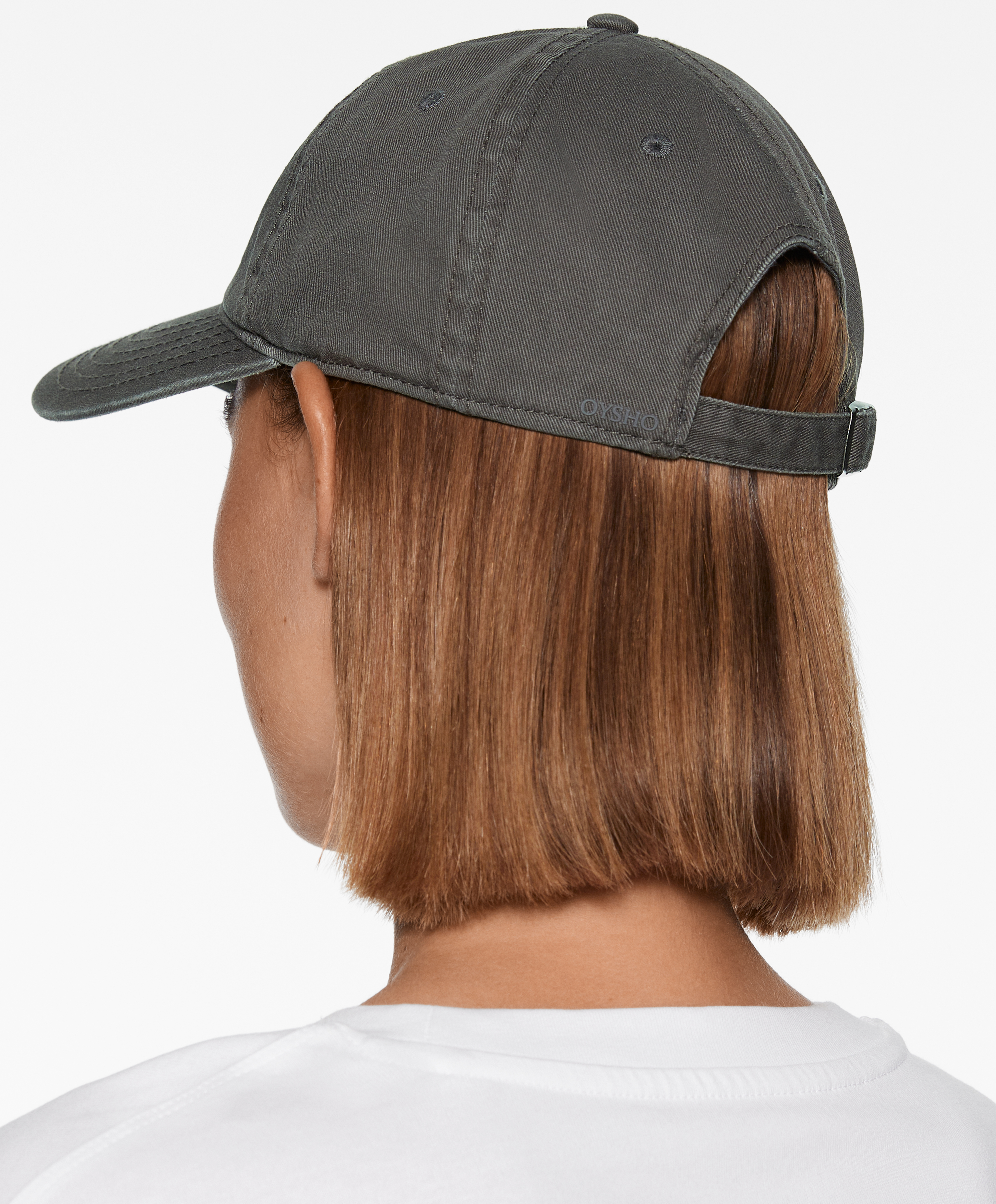 OYSHO Washed-effect 100% cotton cap
