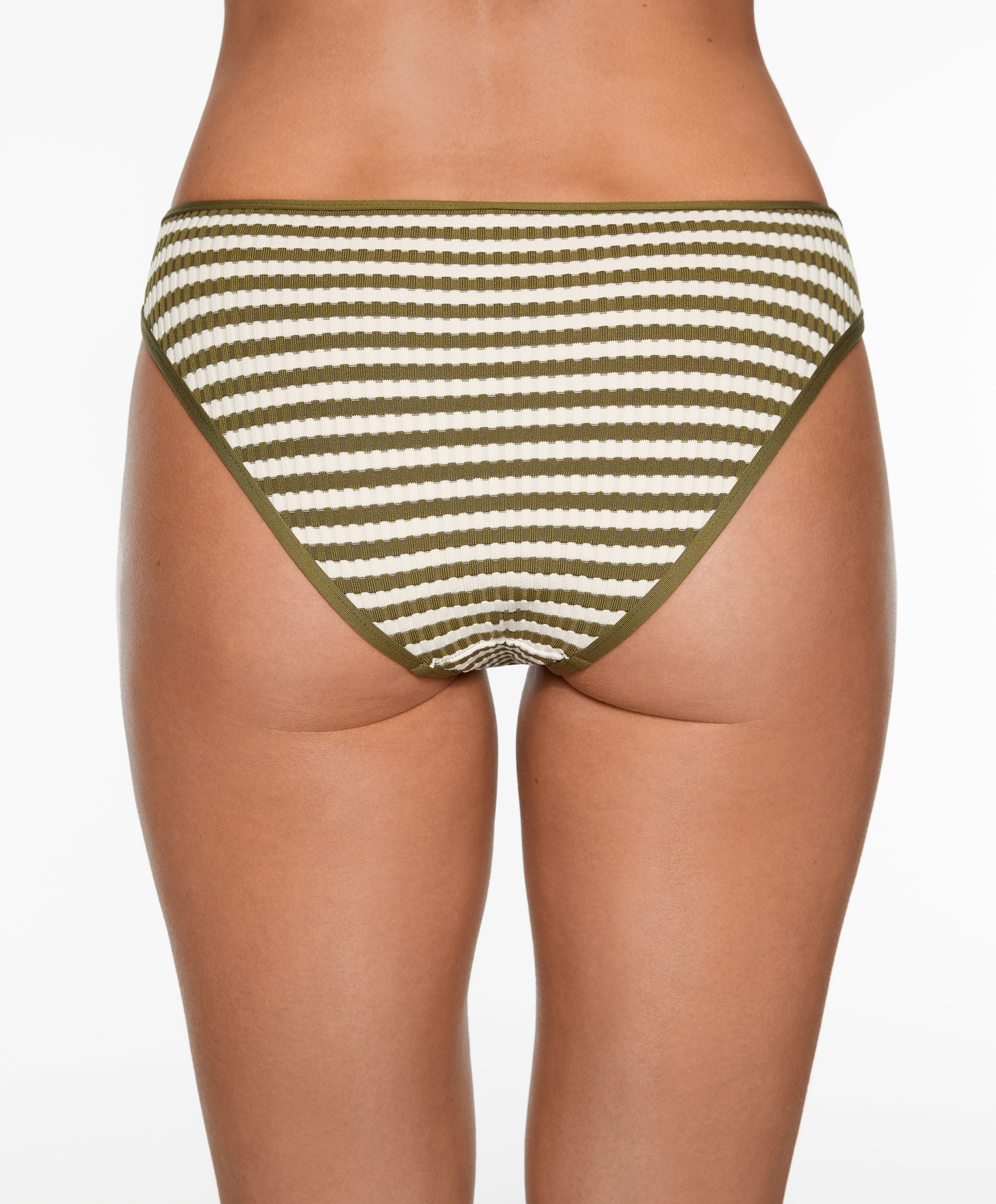 OYSHO Textured stripe classic bikini briefs