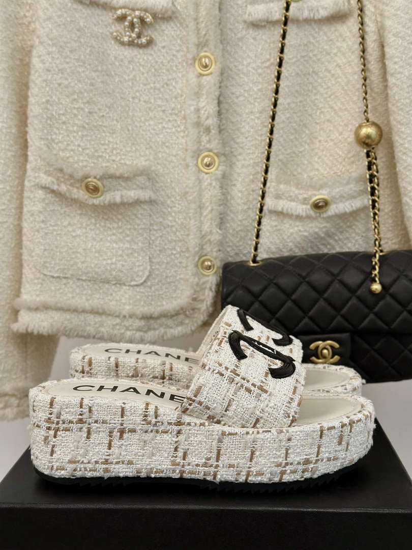 Chanel Women's fashion Knitwear Slippers C88105 - Sneaker Replica Workshop