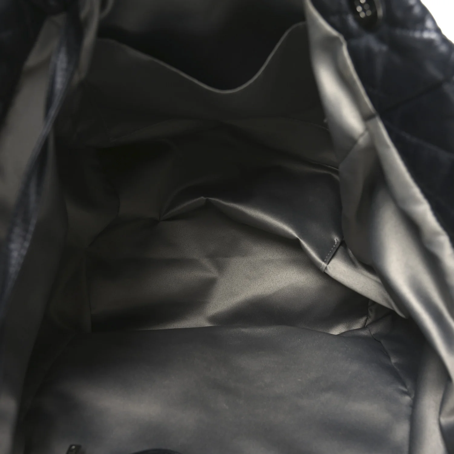 Lambskin Quilted Week End on Mars Tote Black - Top Club