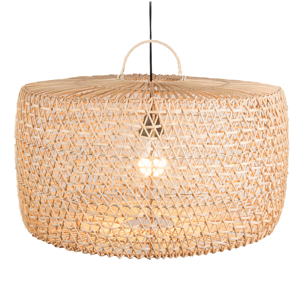 Hanglamp Beji van bamboe