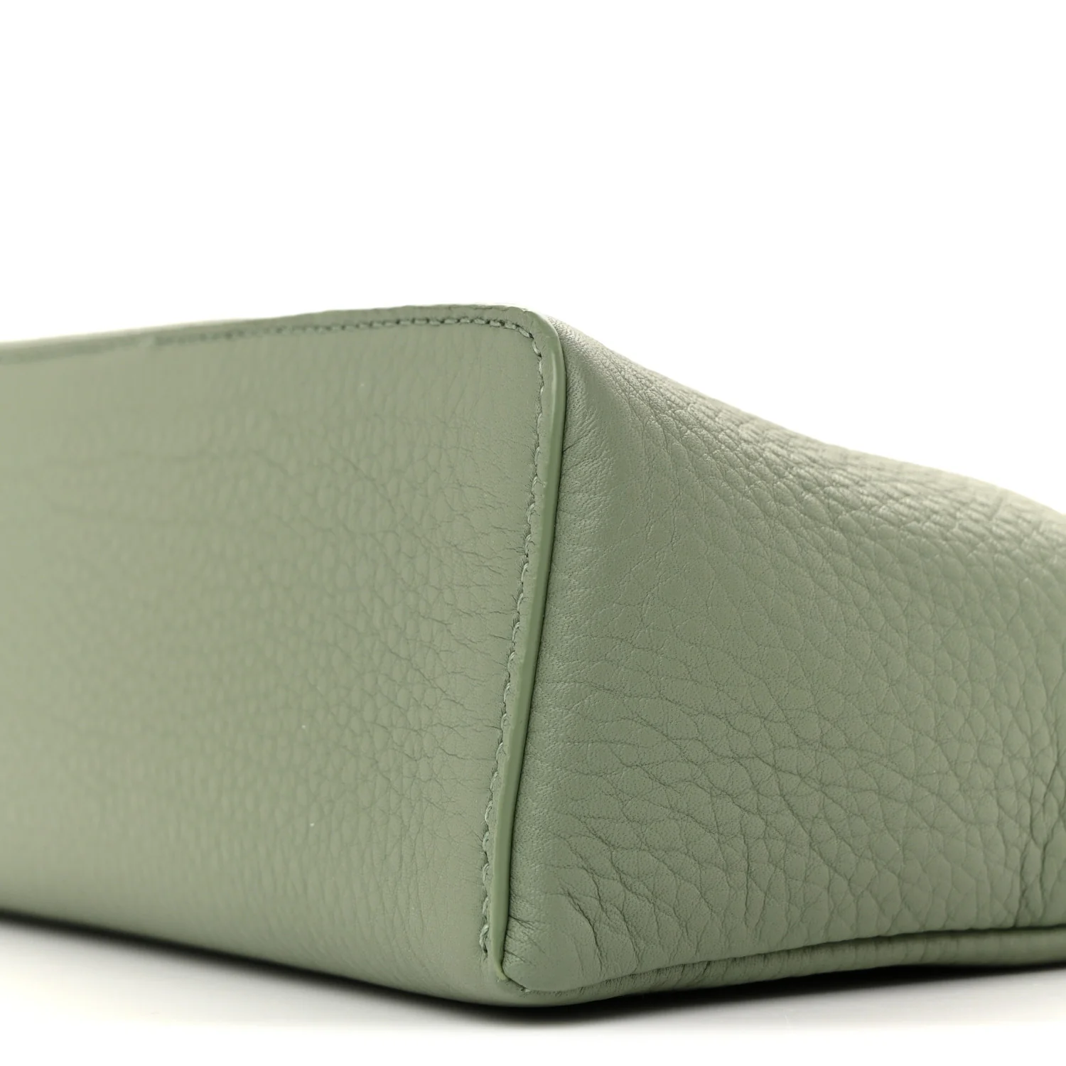 Grained Calfskin L19 Extra Pocket Pouch Sage Brush Leaves - Top Club