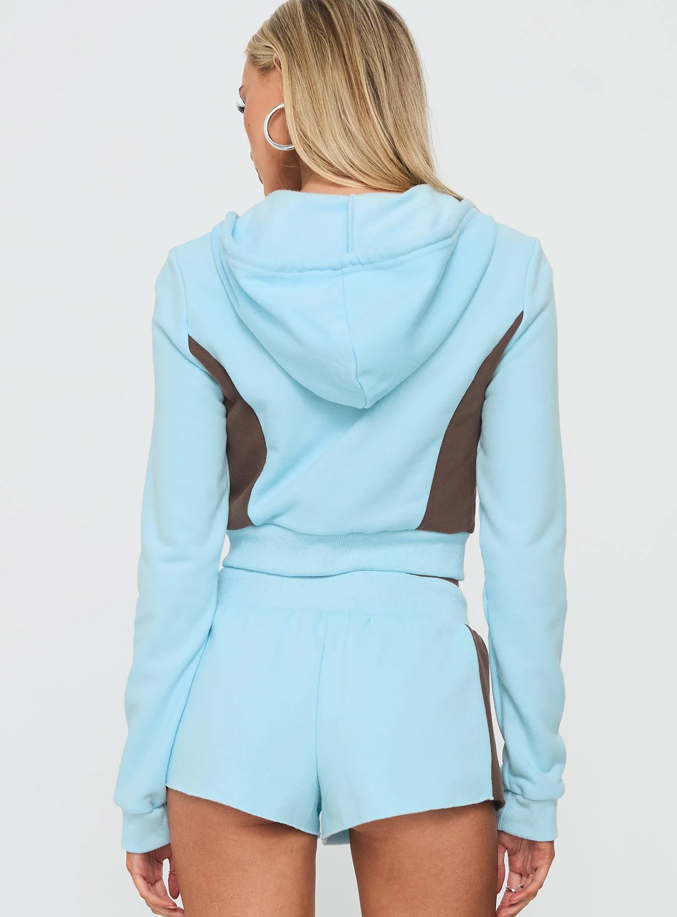 Notable Double Zipper Jumper Blue
