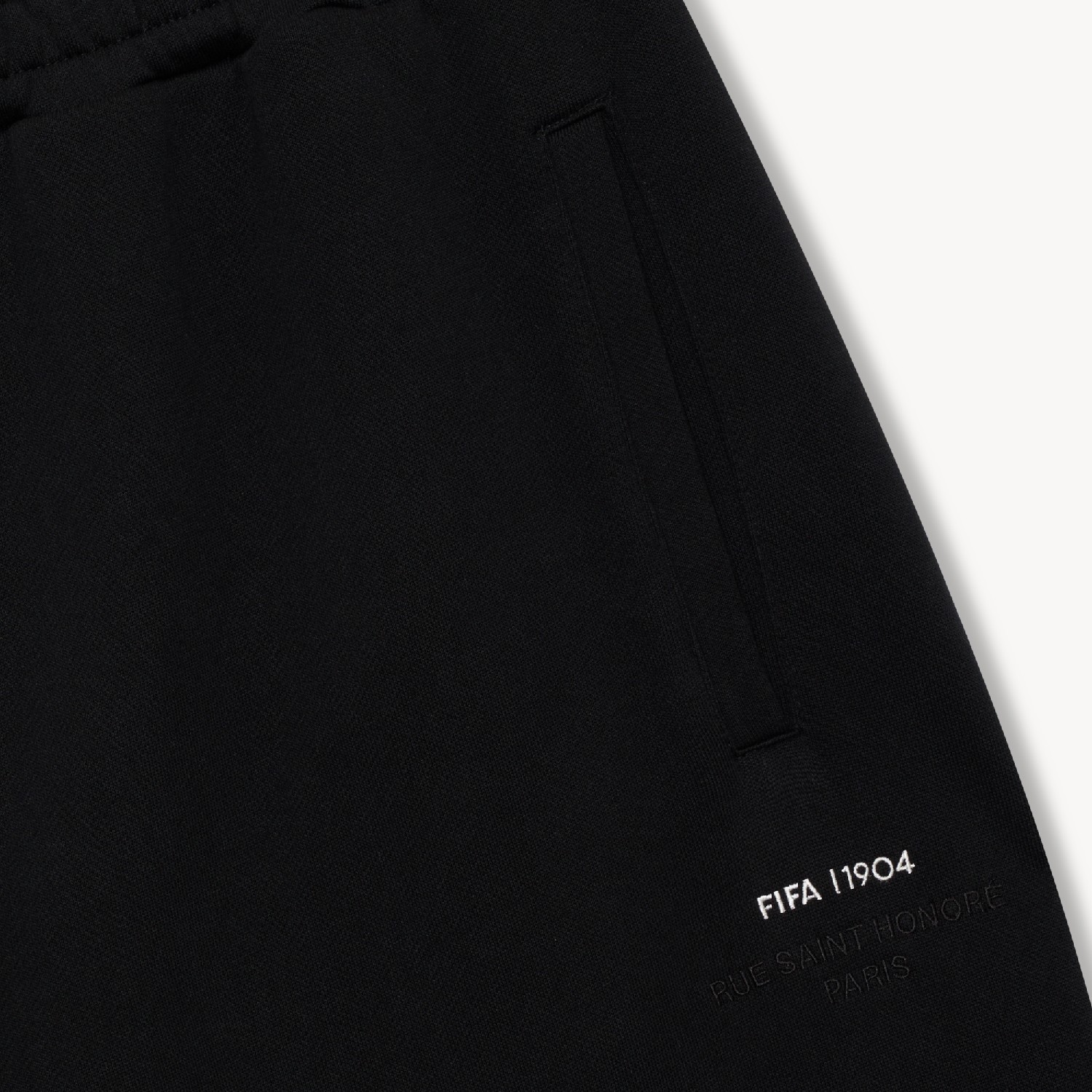 FIFA 1904 Stacked Black Sweat Pants - Unisex