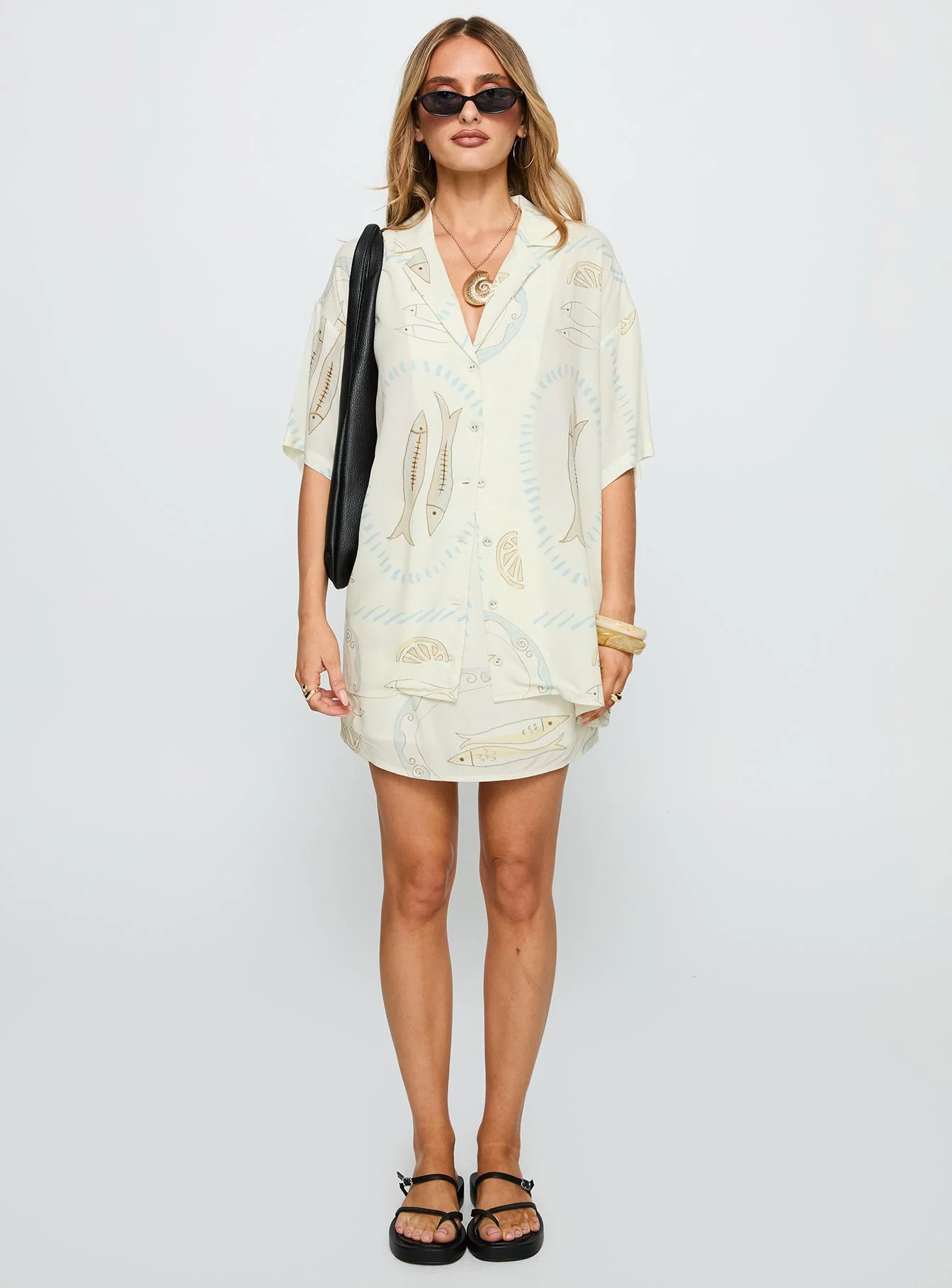 Caraliia Shirt Cream