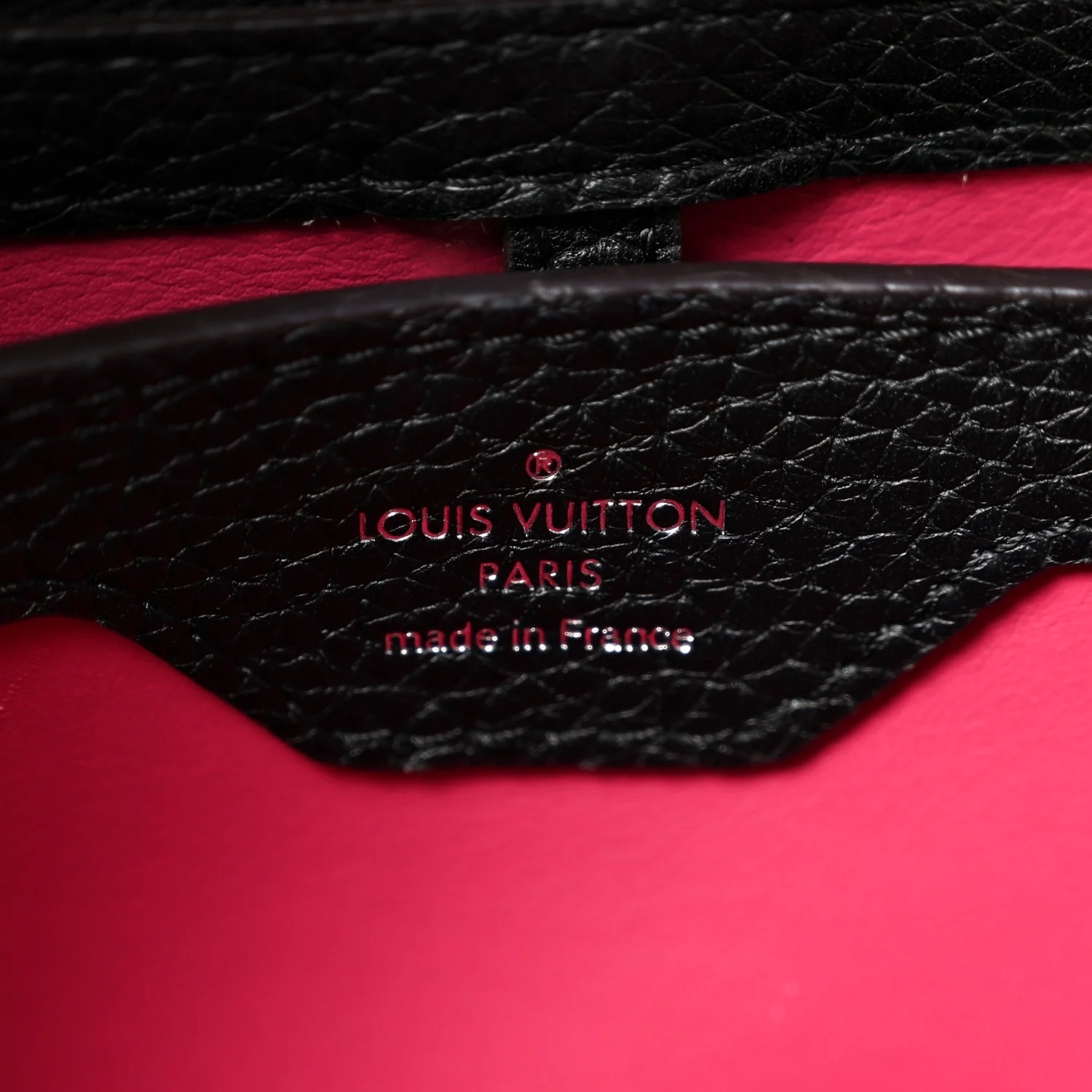 Taurillon Capucines BB Black - Top Club