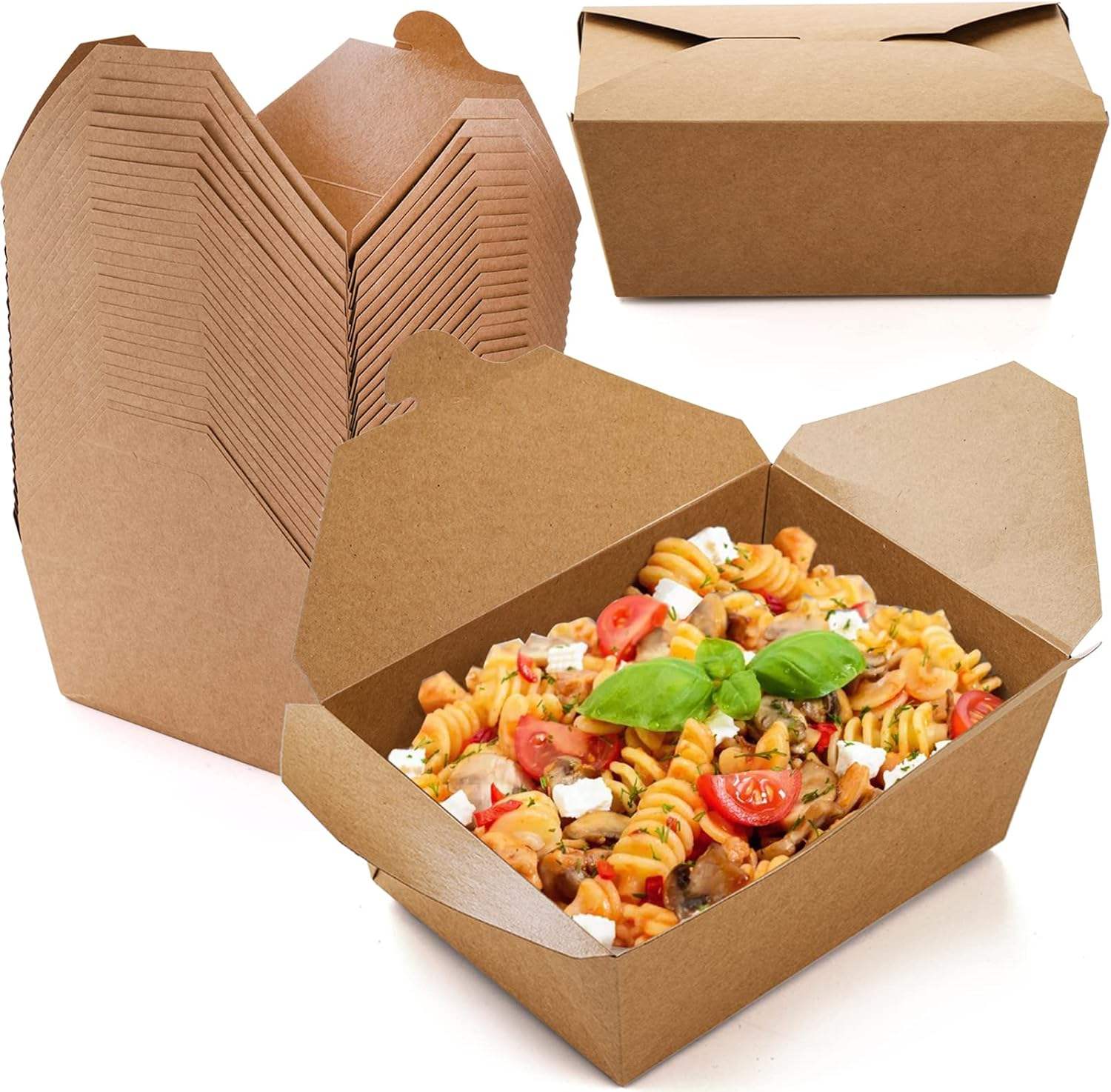Paper Lunch Box Takeaway Food Container