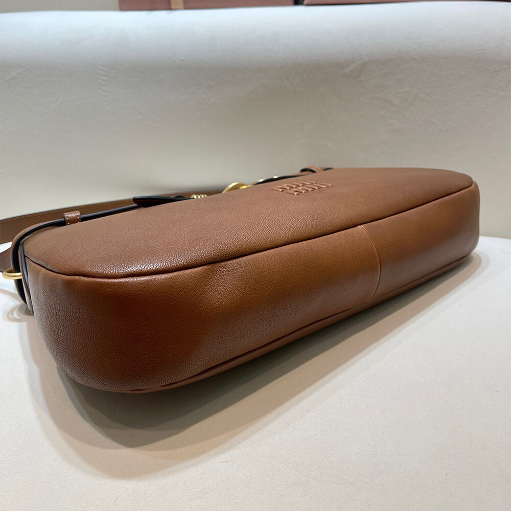 MIUMIU Medium Aventure nappa leather bag(HIGH-END GRADE) - Top Club