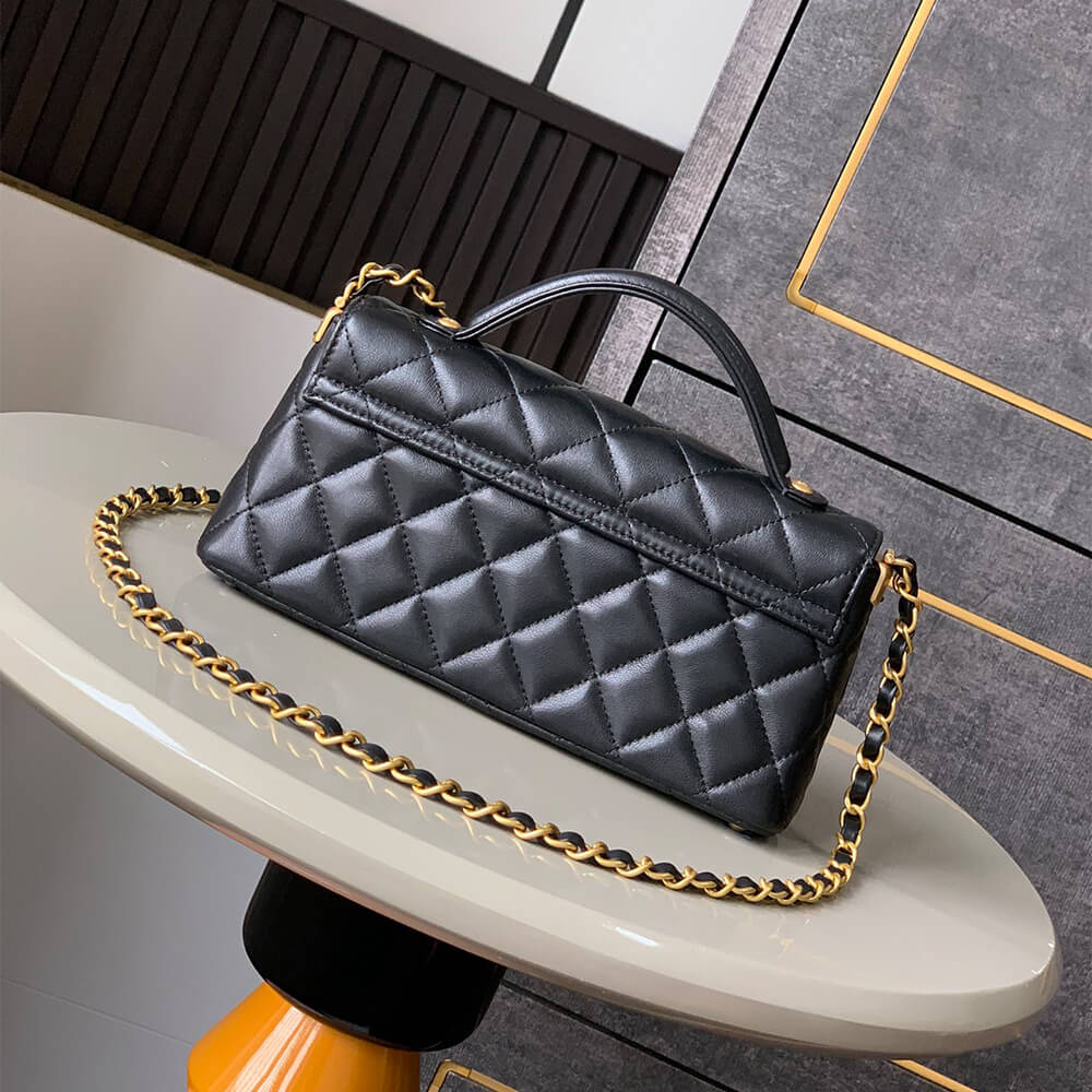 CHANEL Mini Flap Bag with Top Handle(HIGH-END GRADE) - Top Club