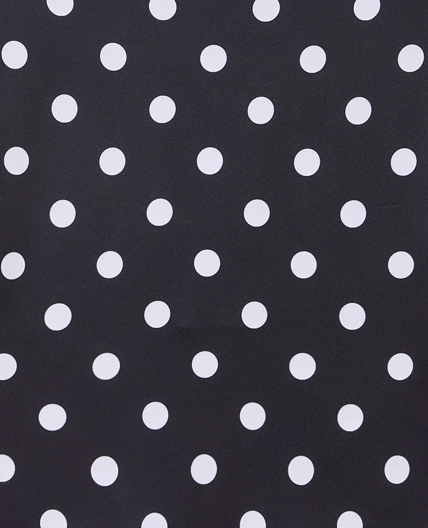 Pimkie Top court dos ouvert motif pois