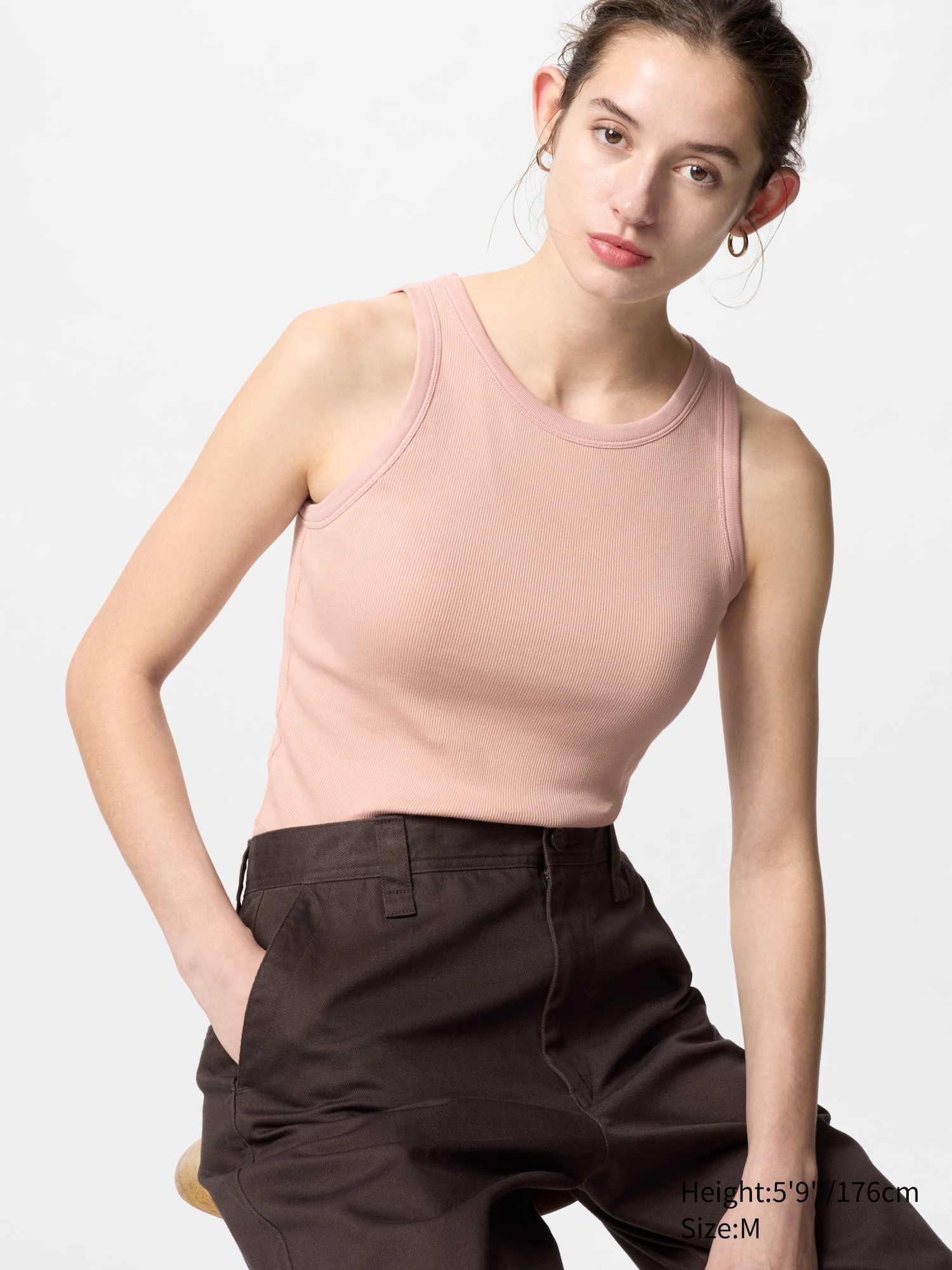 Ribbed Cropped BRA TOP