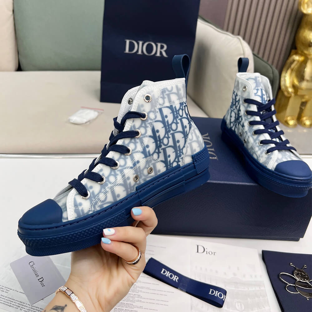 DIOR B23 High-Top Sneakers Dior Oblique - Top Club