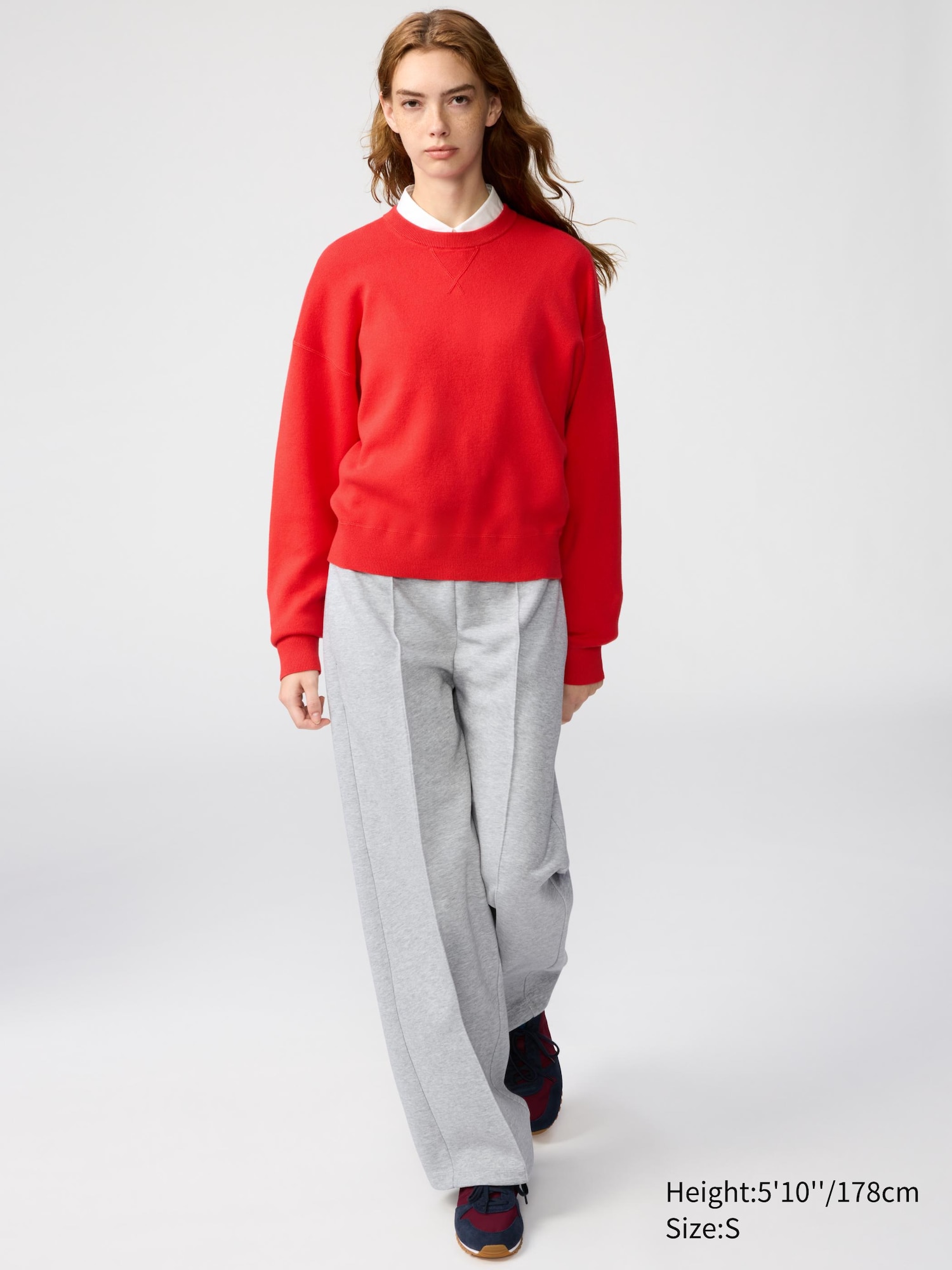 UNIQLO : C Smooth Cotton Crew Neck Sweater