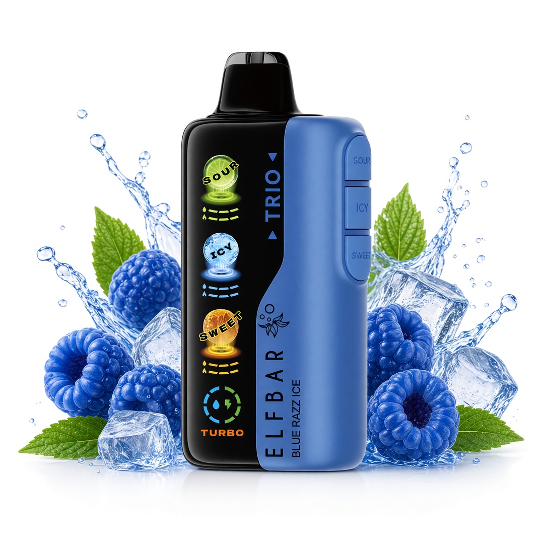 ELFBAR Trio 40K Blue Razz Ice