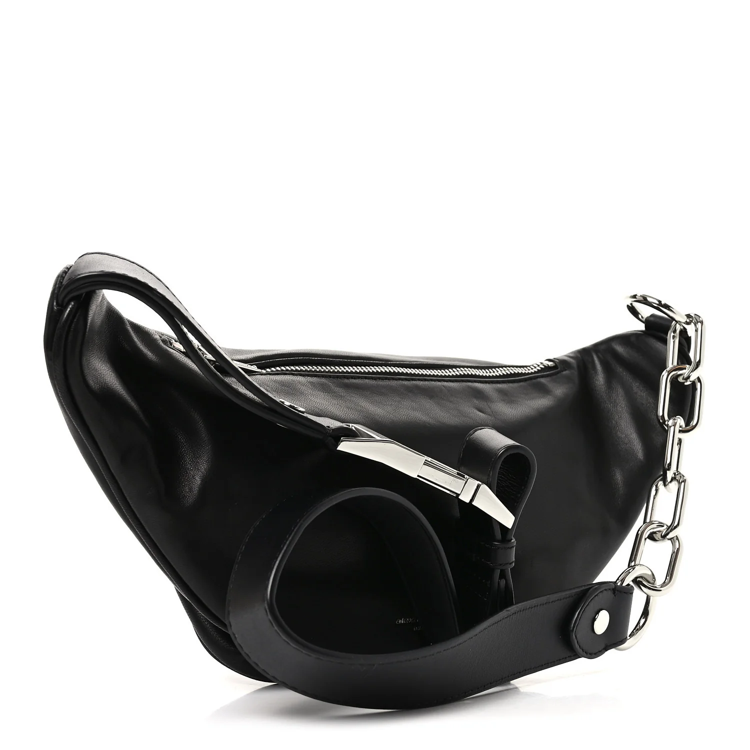 Nappa Fannypack Black