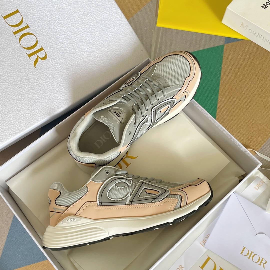 Dior B30 Dad Sneakers Pink (AAA High Quality Version) - Sneaker Replica Workshop
