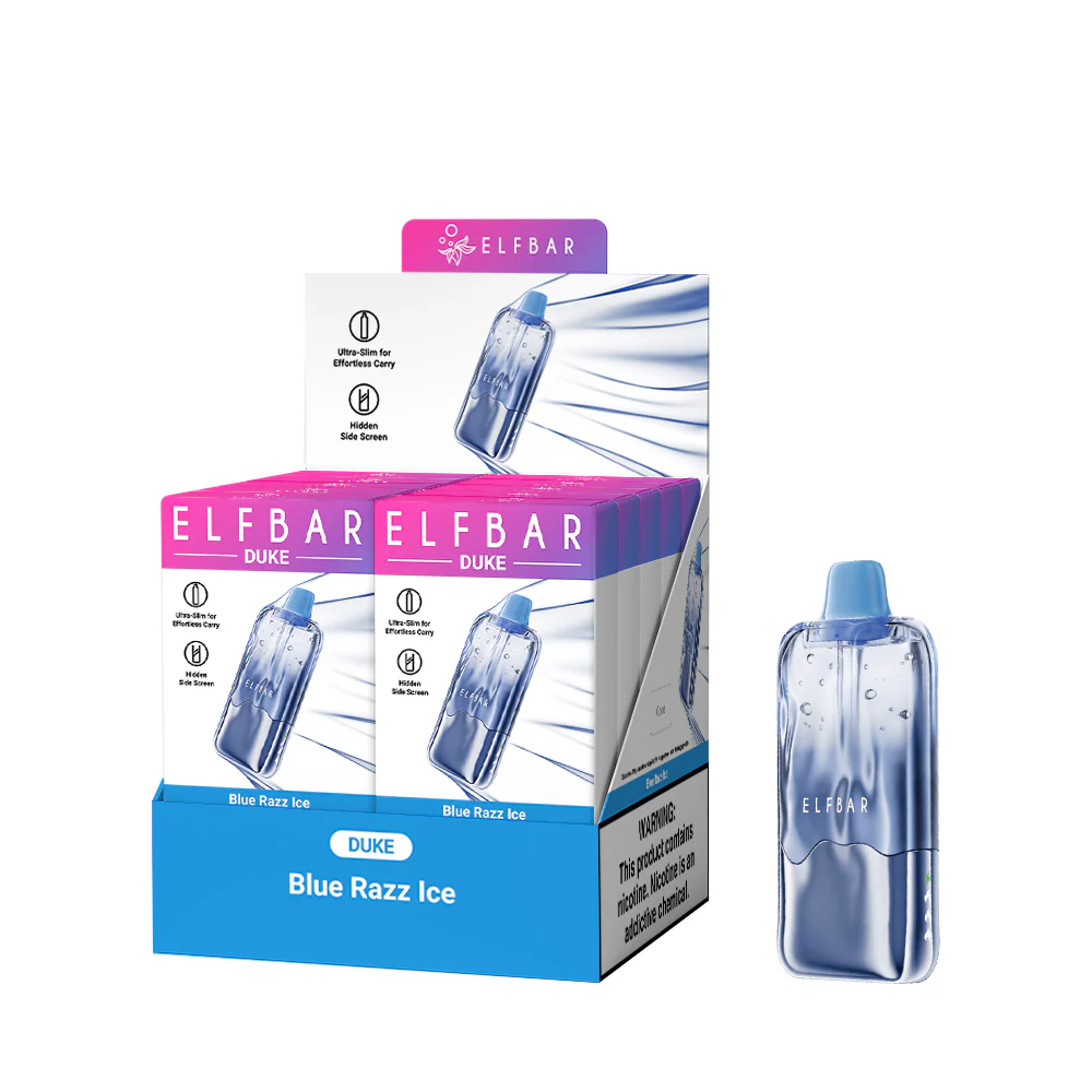 ELFBAR DUKE Rechargeable Disposable Vape (All Flavours)