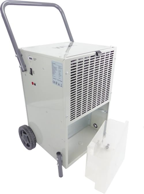 Aktobis Deumidificatore professionale, Essiccatore per edifici WDH-35B in metallo con capacità di deumidificazione fino a 40 litri/giorno !