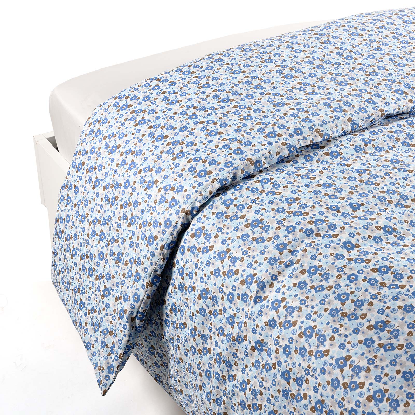 Cover bag in Provencal Cotton Single Azzurro Caleffi Home