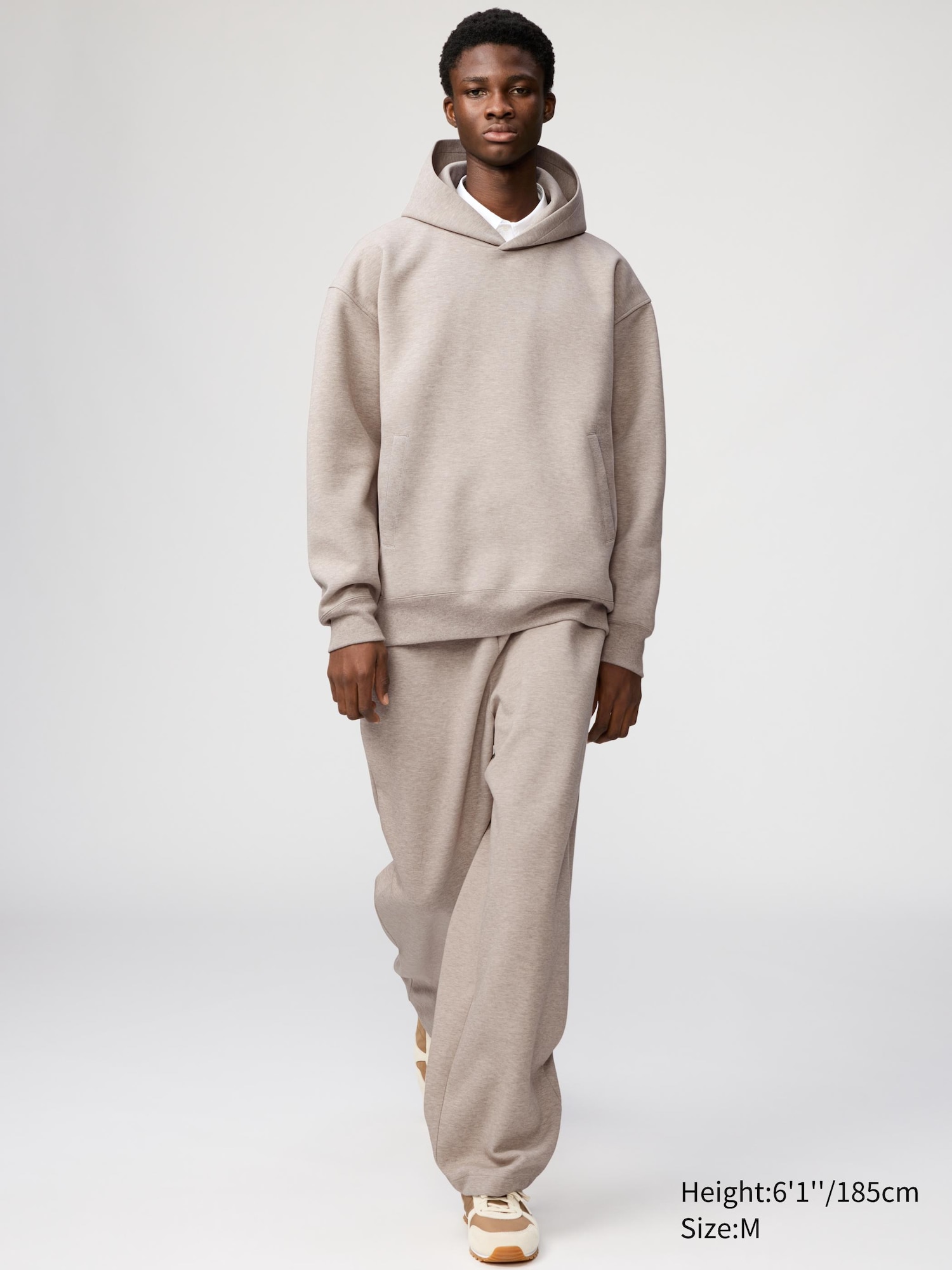 UNIQLO : C Sweat Oversized Pullover Hoodie