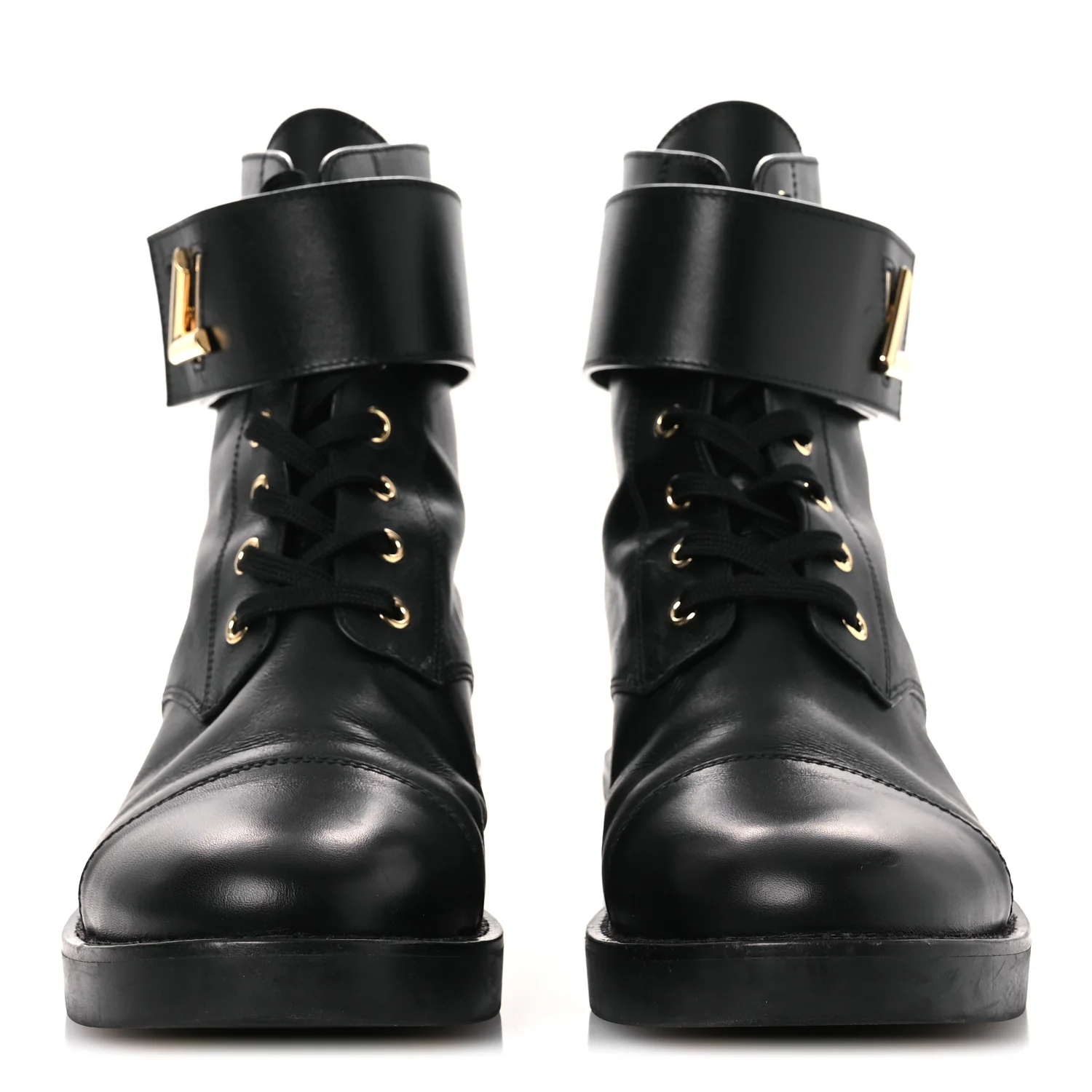 Calfskin Wonderland Ranger Boots 41 Black - Top Club
