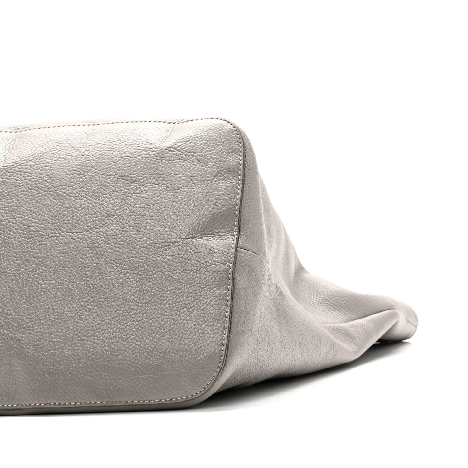 Calfskin Large New Marcie Tote Cashmere Grey - Top Club