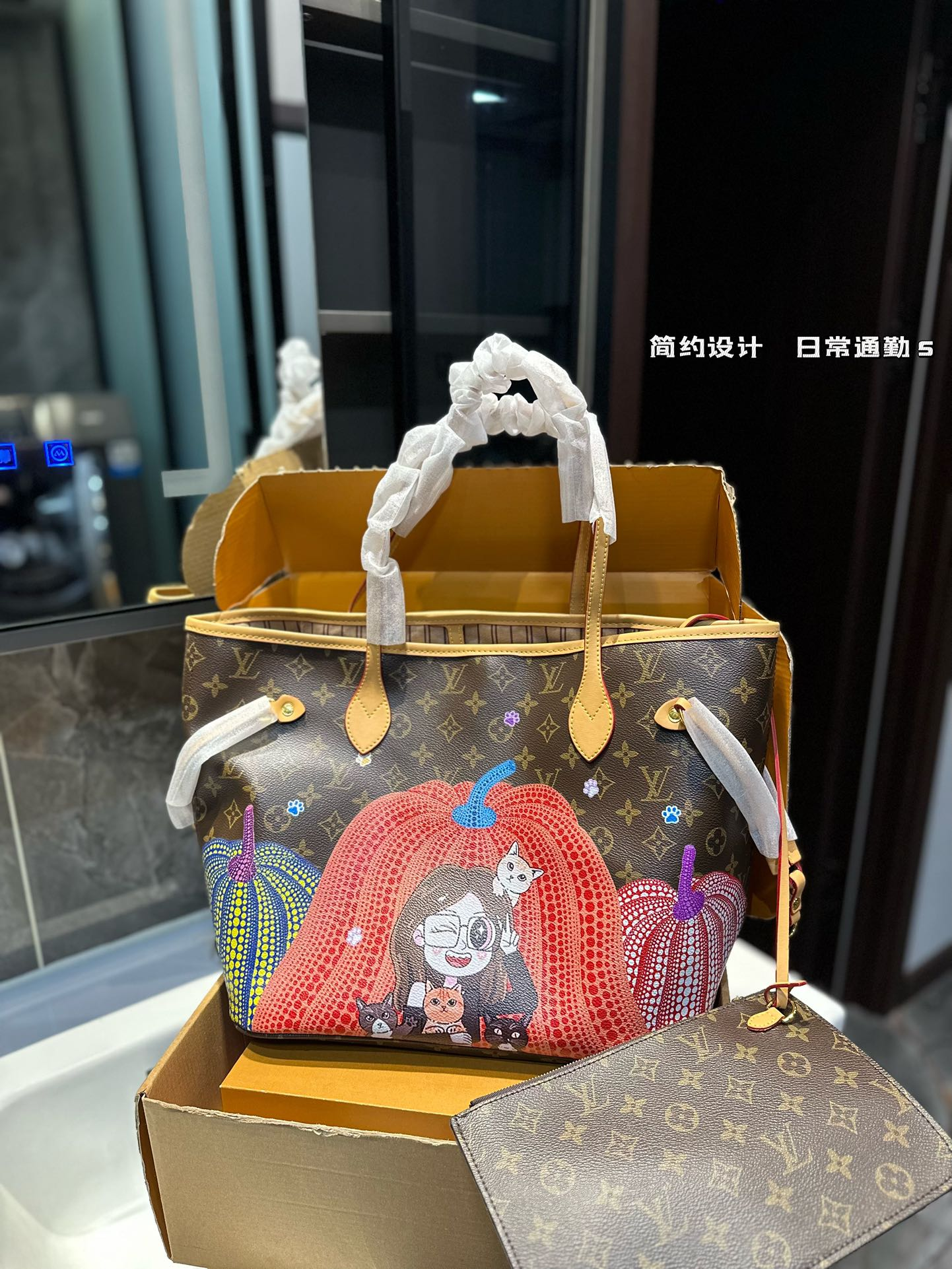 louis new arrival tote neverfull bag size: 33*29 cm - Top Club