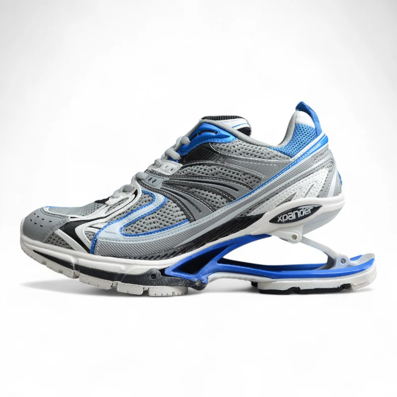 Balenciaga X-Pander Sneaker in Blue/Grey - Sneaker Replica Workshop