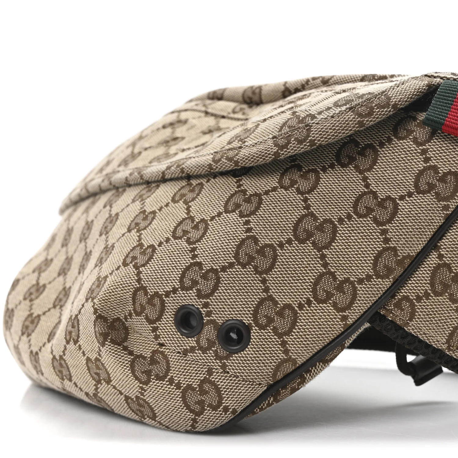 Monogram Large Belt Bag Beige Dark Brown - Top Club