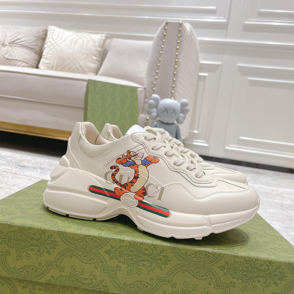 Gucci Rhyton Sneaker with Print - Top Club