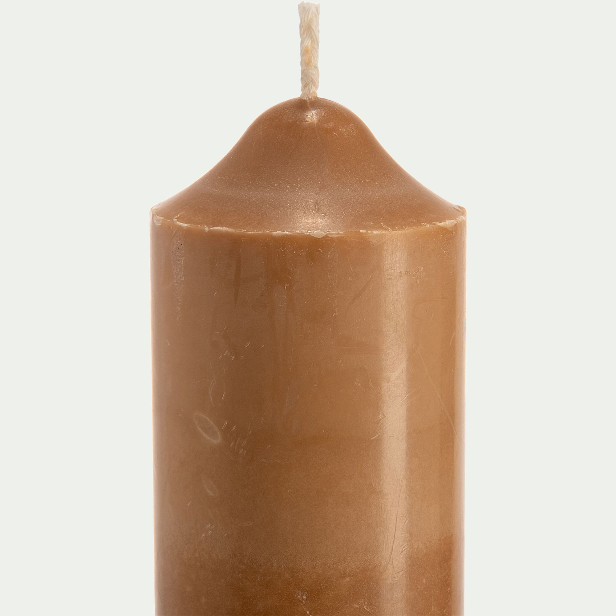 CELESIA - Bougie cylindrique D5xH20cm - marron