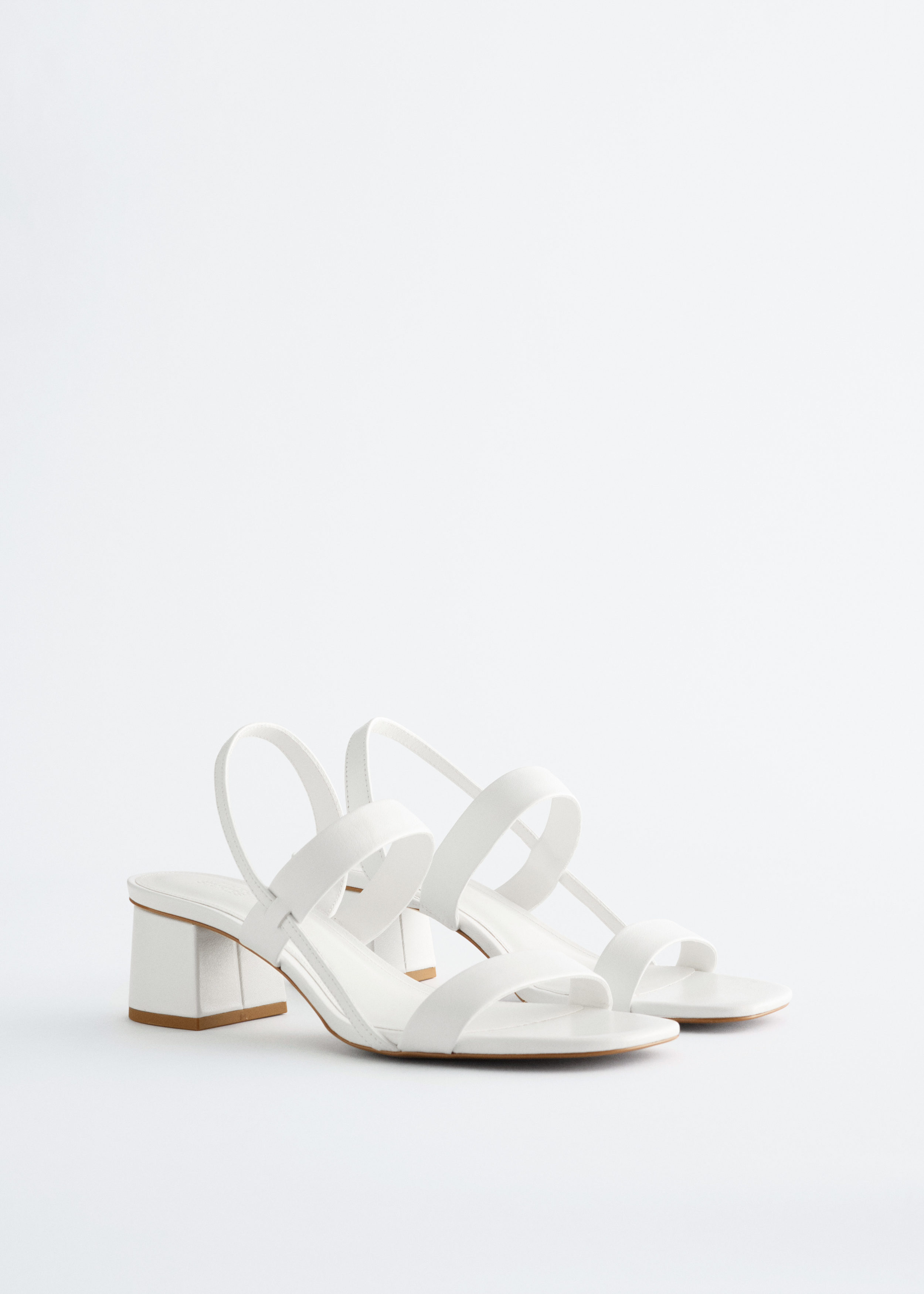 & Other Stories STRAPPY BLOCK HEEL SANDALS