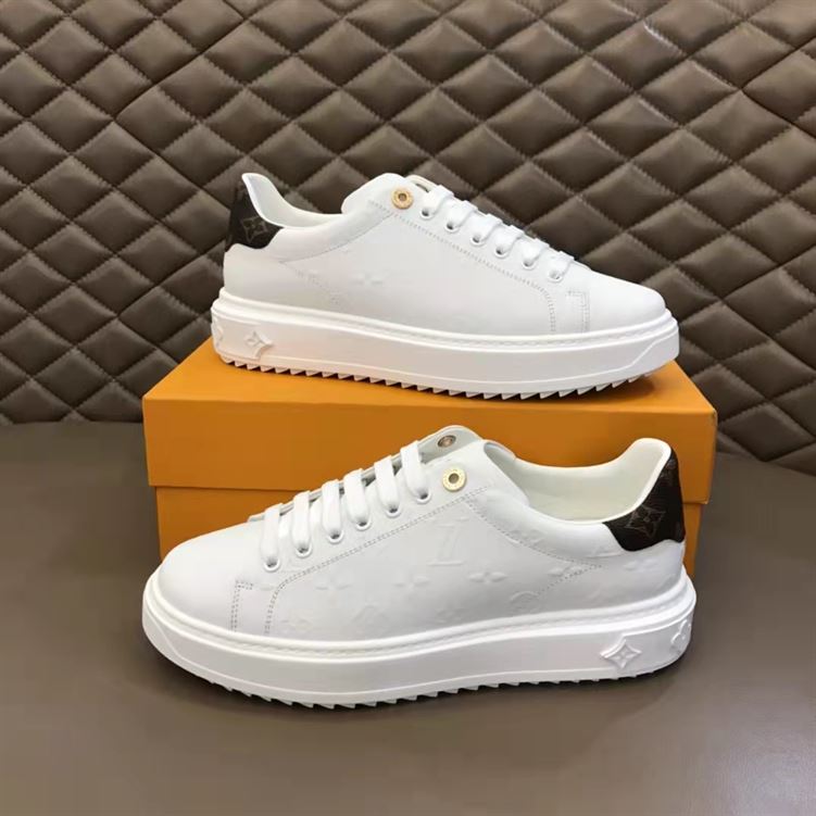 LOUIS VUITTON Dupe TIME OUT TRAINERS – LVS048 - Sneaker Replica Workshop