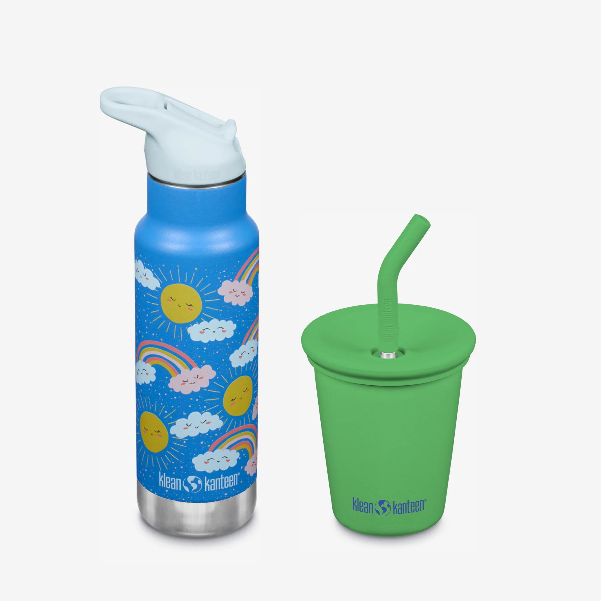 Kid's Sippy Cup and Water Bottle Set