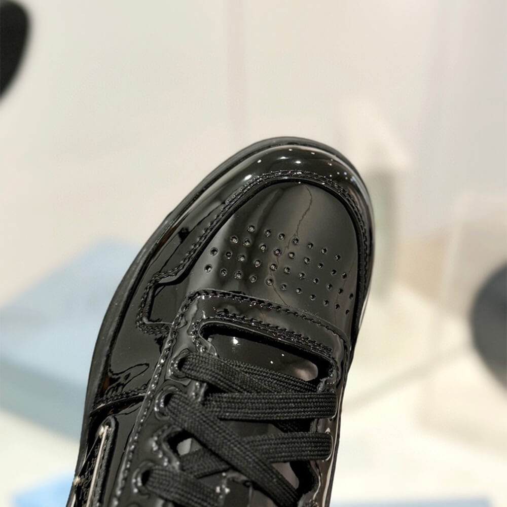 Prada Downtown nappa leather sneakers - Top Club