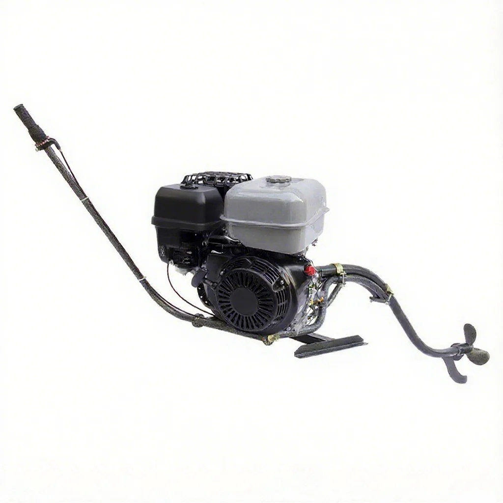 15HP 4 Stroke Outboard Motor, 420cc Marine Fishing Boat Engine Single-cylinder 6L, Big Fuel Tank Up to 20 km/h 3600rpm
