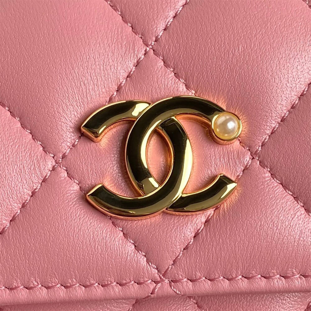 CHANEL Flap Phone Holder with Chain(HIGH-END GRADE) - Top Club