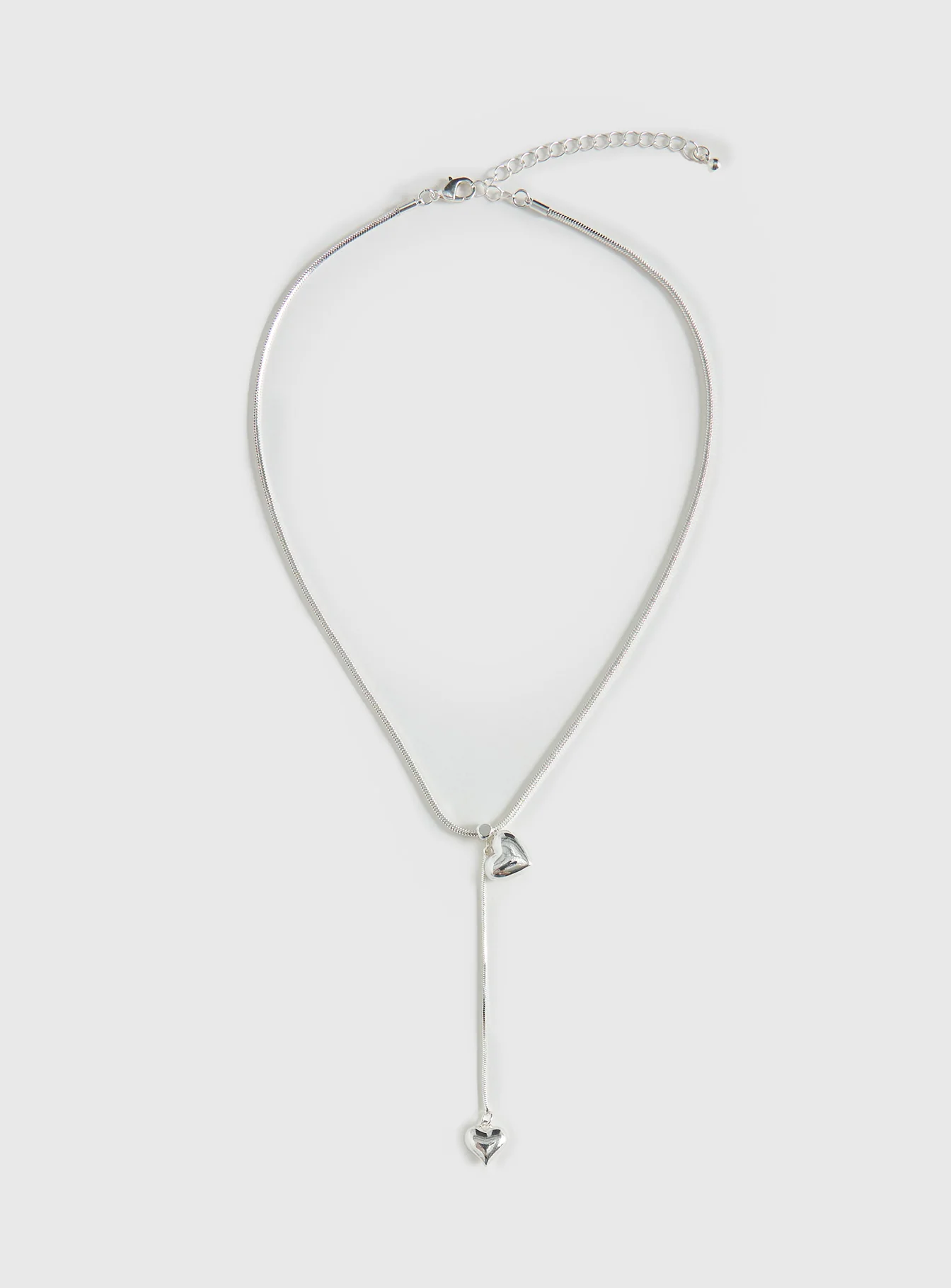 Consideration Necklace Silver