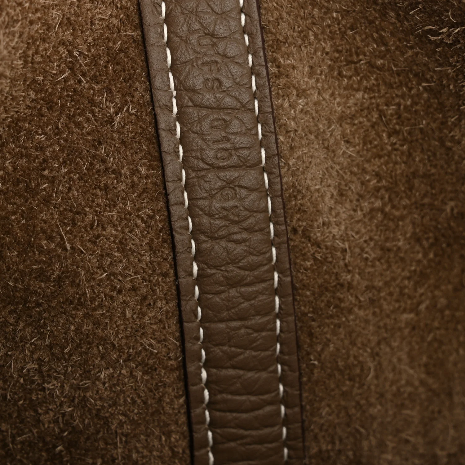 Taurillon Clemence Picotin Lock 22 MM Etoupe - Top Club