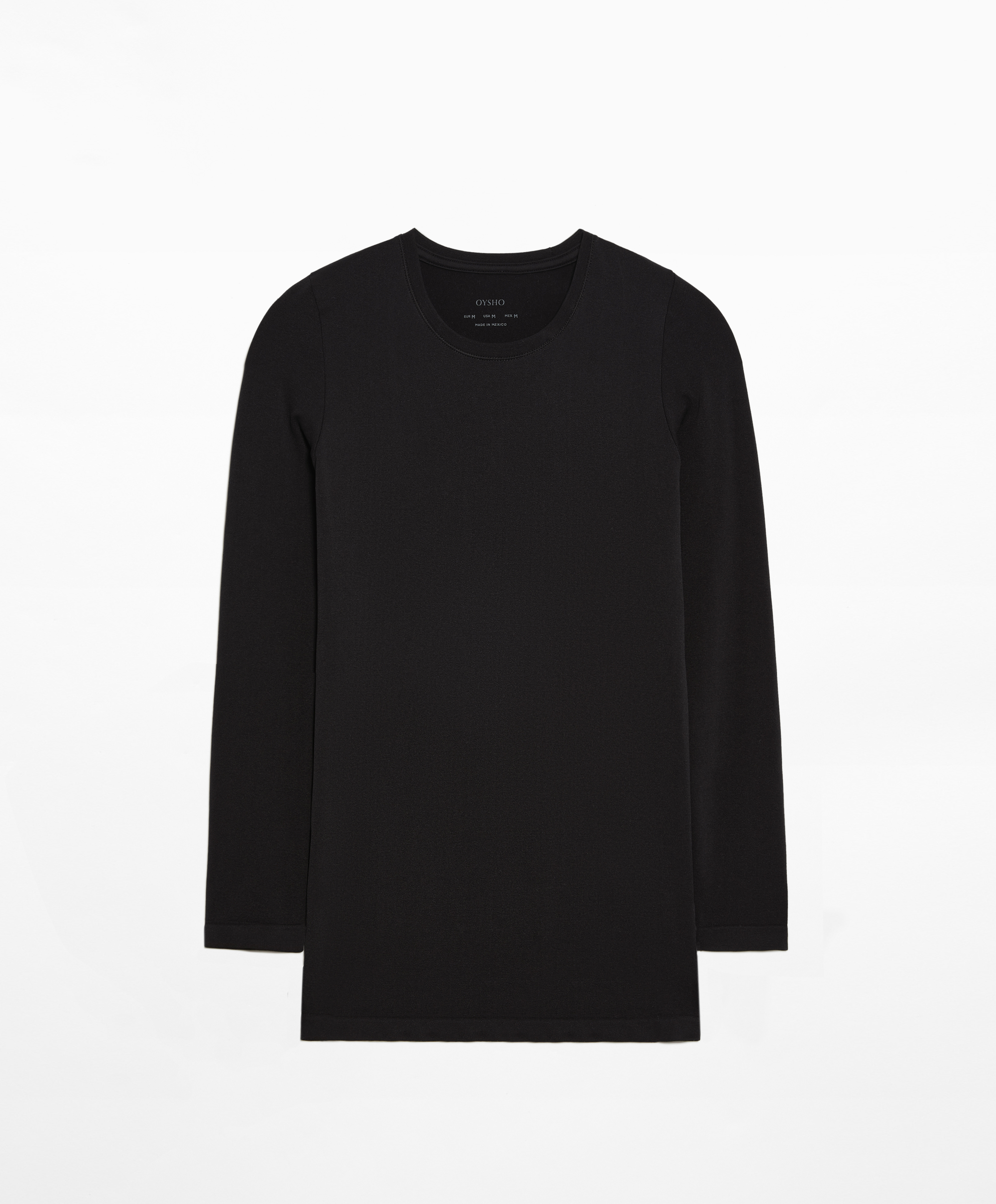 OYSHO Seamless long-sleeved T-shirt